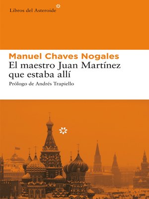 cover image of El maestro Juan Martínez que estaba allí